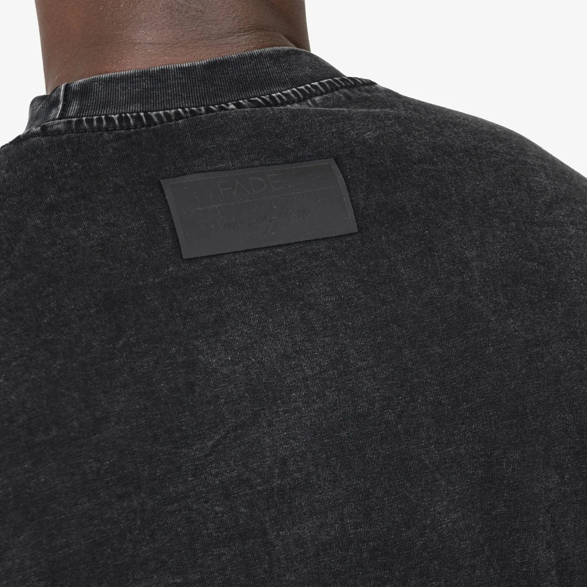 Signature Washed Boxy Fit T-Shirt Grey