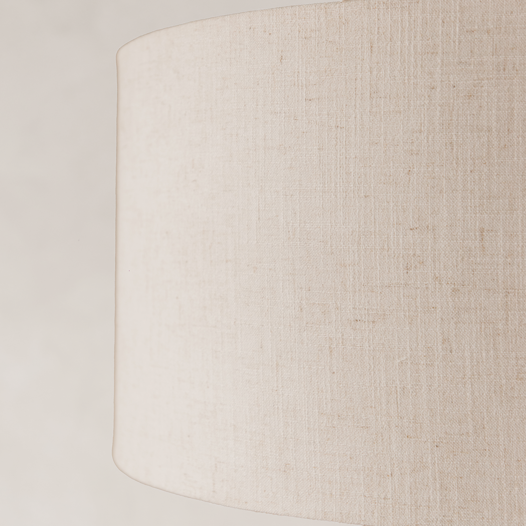 Sitari Metal Floor Lamp – Gold with Linen Shade