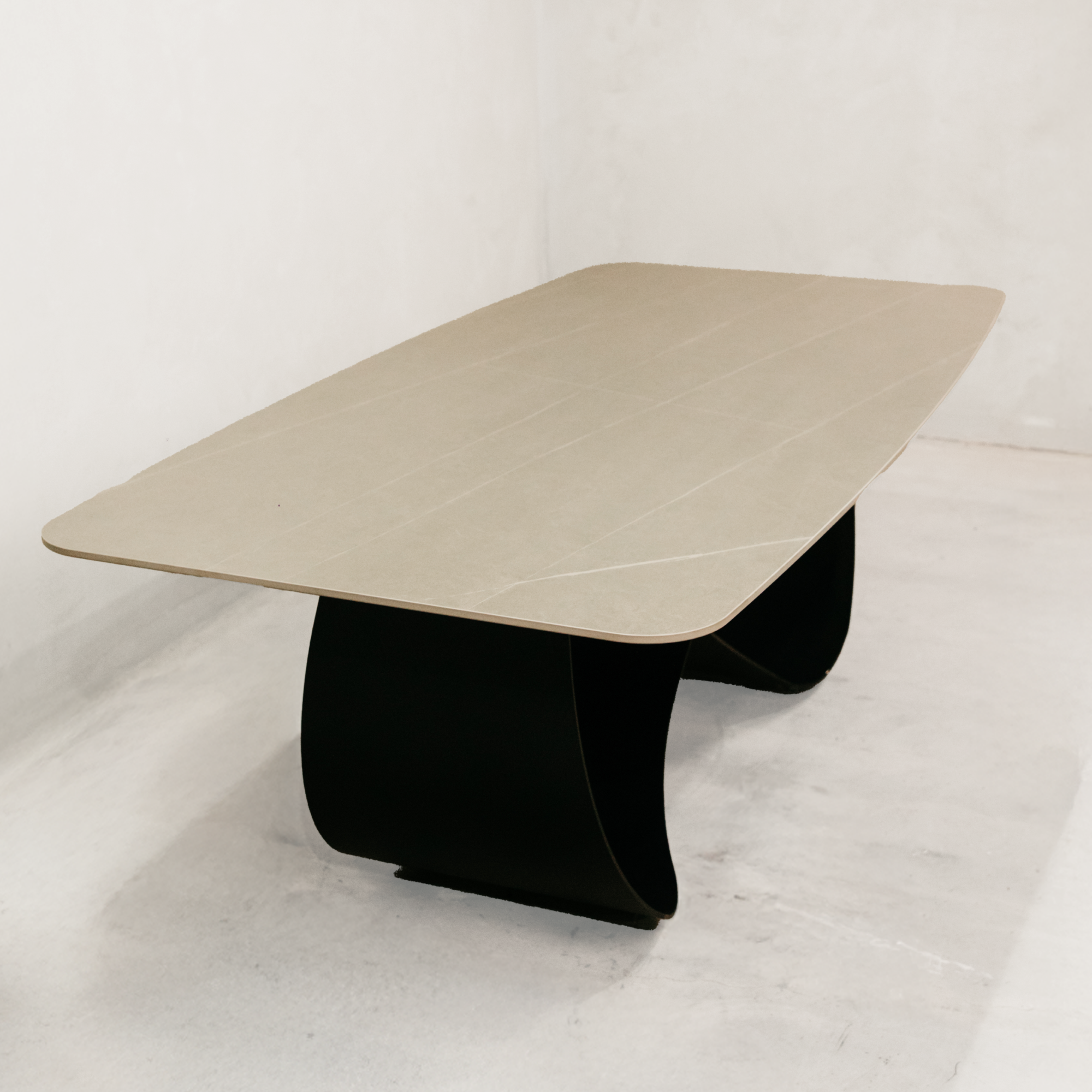 Sokoto Dining Table – Grey & Black
