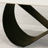 Sokoto Dining Table – White & Black