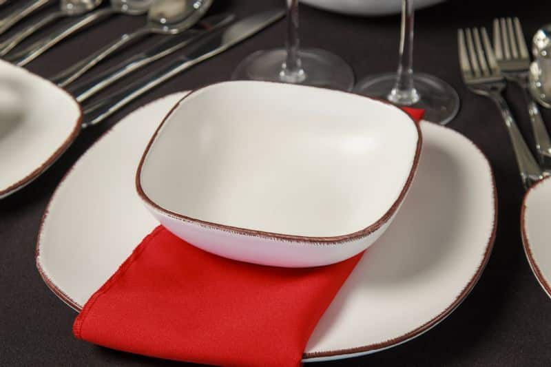 40Pc Square Supreme Dinner Set - Image 2