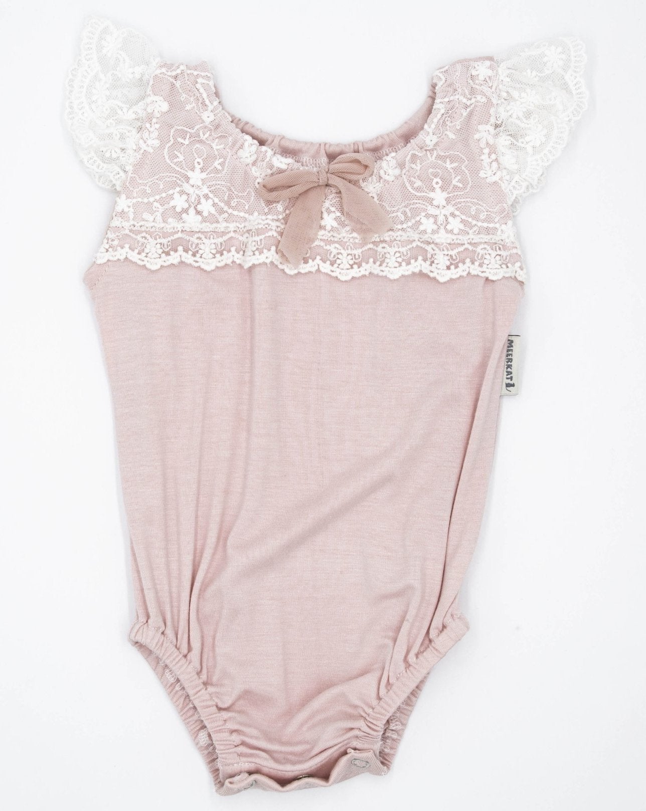 Meerkat Pink Short Sleeve Leotard