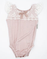 Meerkat Pink Short Sleeve Leotard