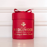 White Chocolate & Strawberry Red Small Hat Box