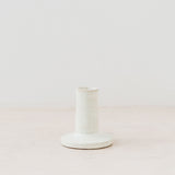 Stone matte ceramic candle holder