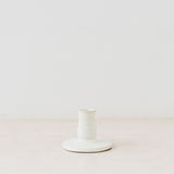 Stone matte ceramic candle holder