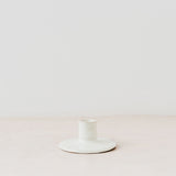Stone matte ceramic candle holder