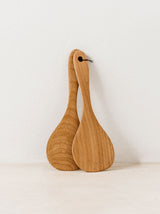 Walnut salad servers (small - set of 2)