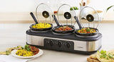 3 Pot Slow Cooker - Image 1