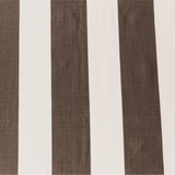 Durban Stripe Tablecloth – Charcoal