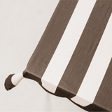 Durban Stripe Tablecloth – Charcoal