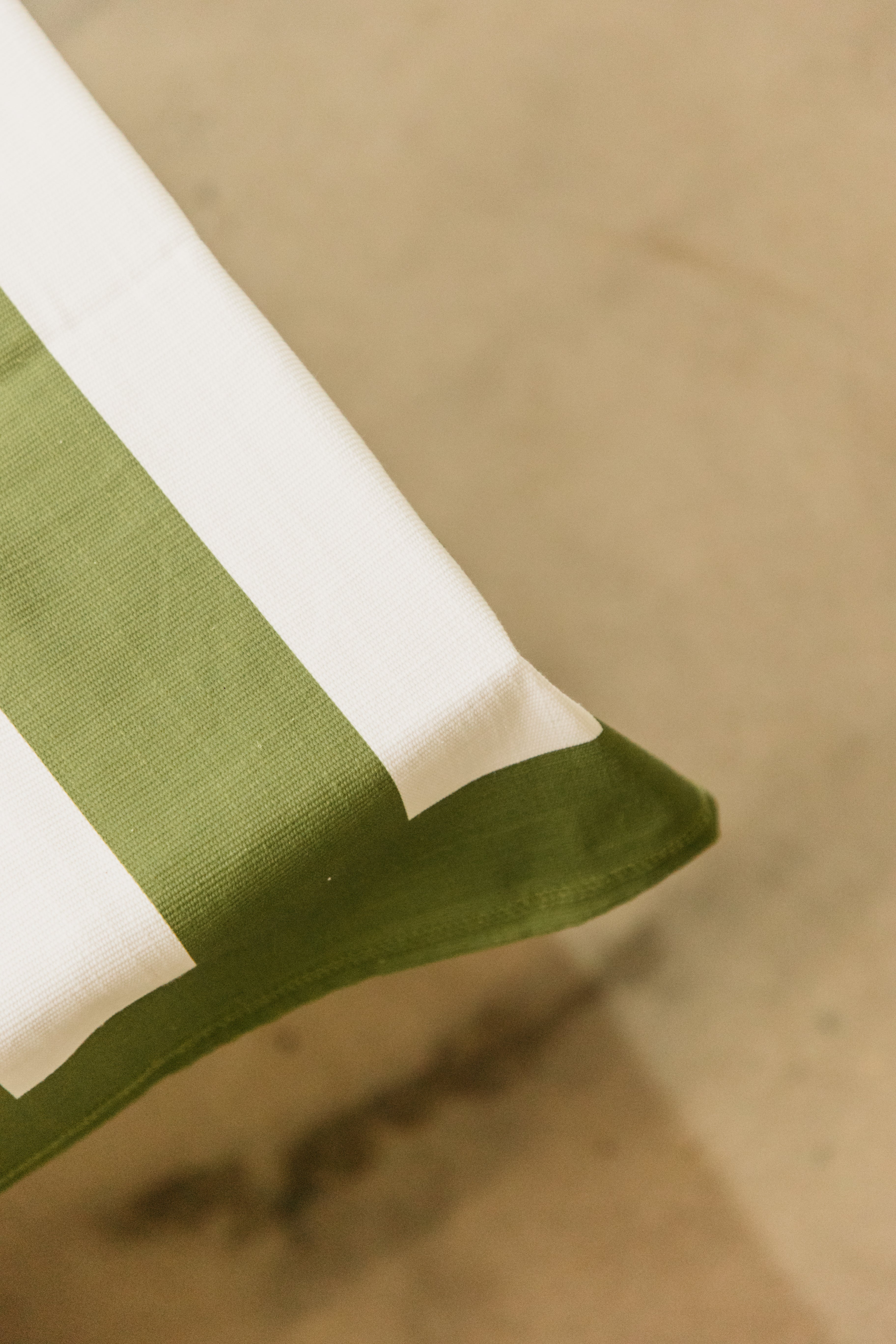 Durban Stripe Tablecloth – Green