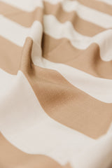 Durban Stripe Tablecloth – Natural
