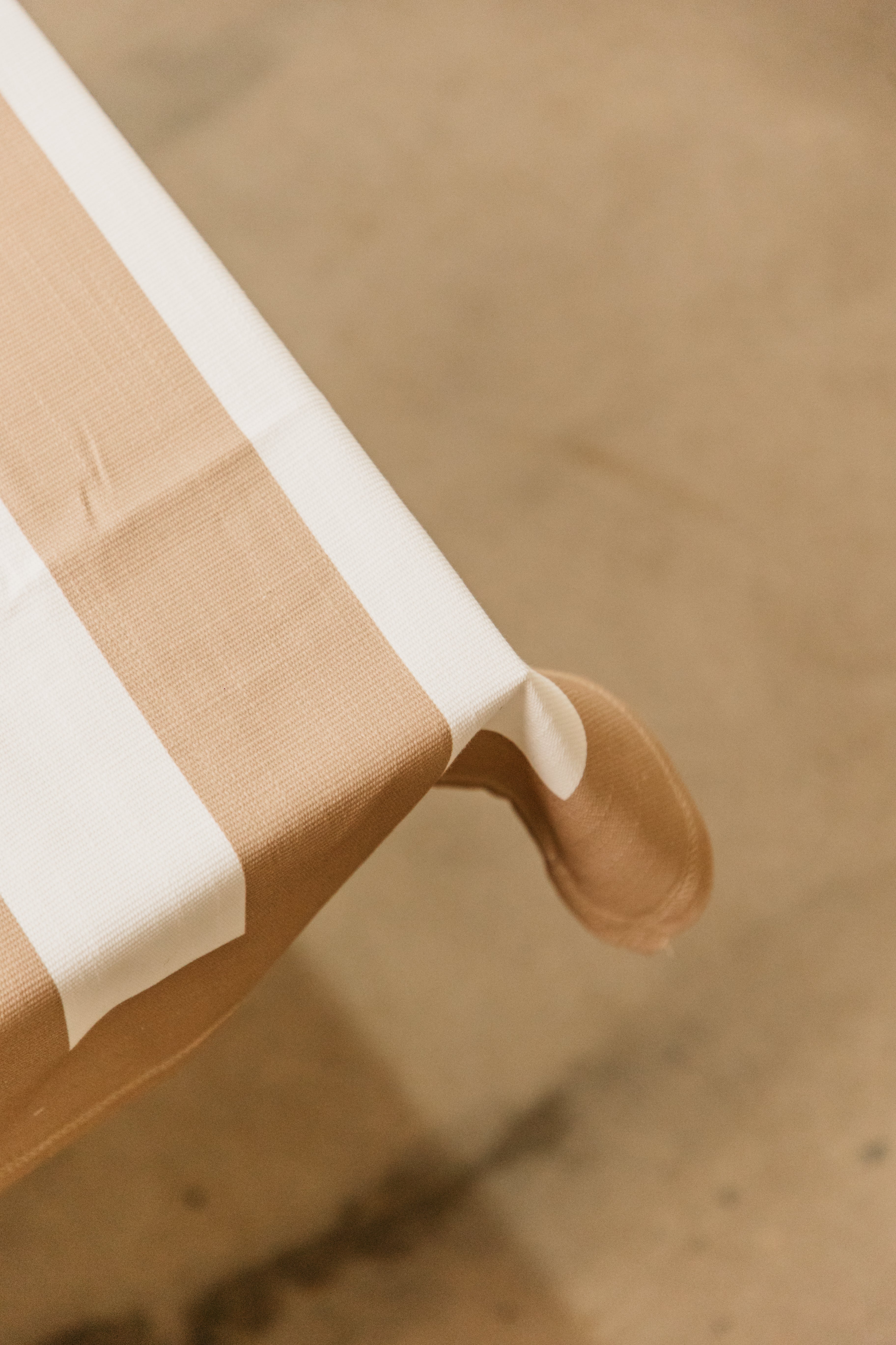 Durban Stripe Tablecloth – Natural