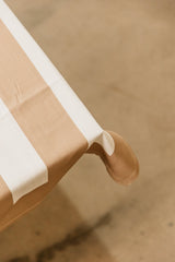 Durban Stripe Tablecloth – Natural