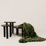 Serenity Fur Throw – Green