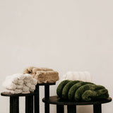 Serenity Fur Throw – Green