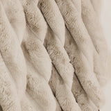Serenity Fur Throw – Grey