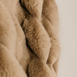 Serenity Fur Throw – Natural