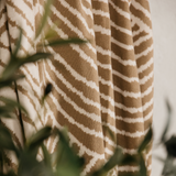Sublime Wave Knitted Throw – Natural