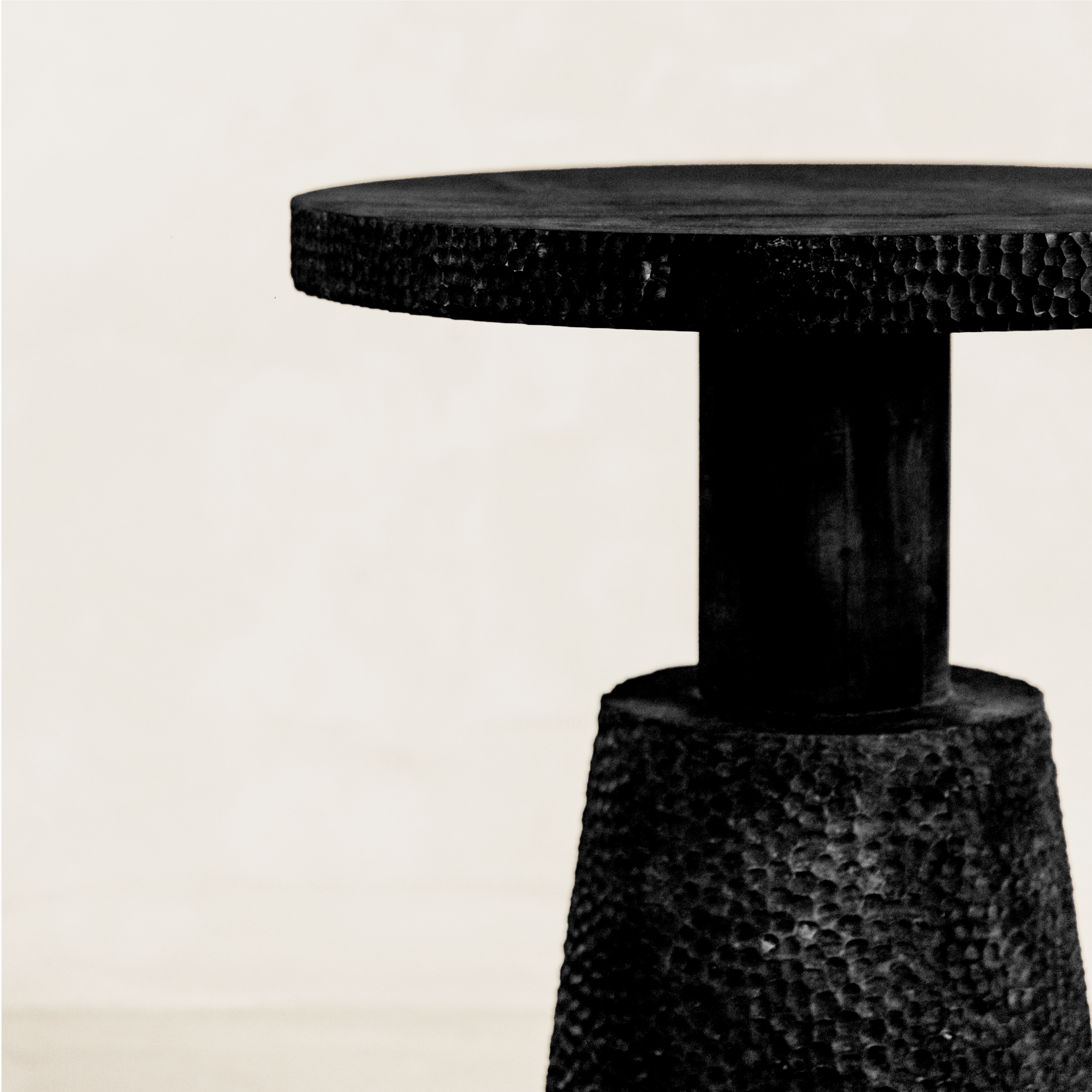 Totem Chiselled Side Table