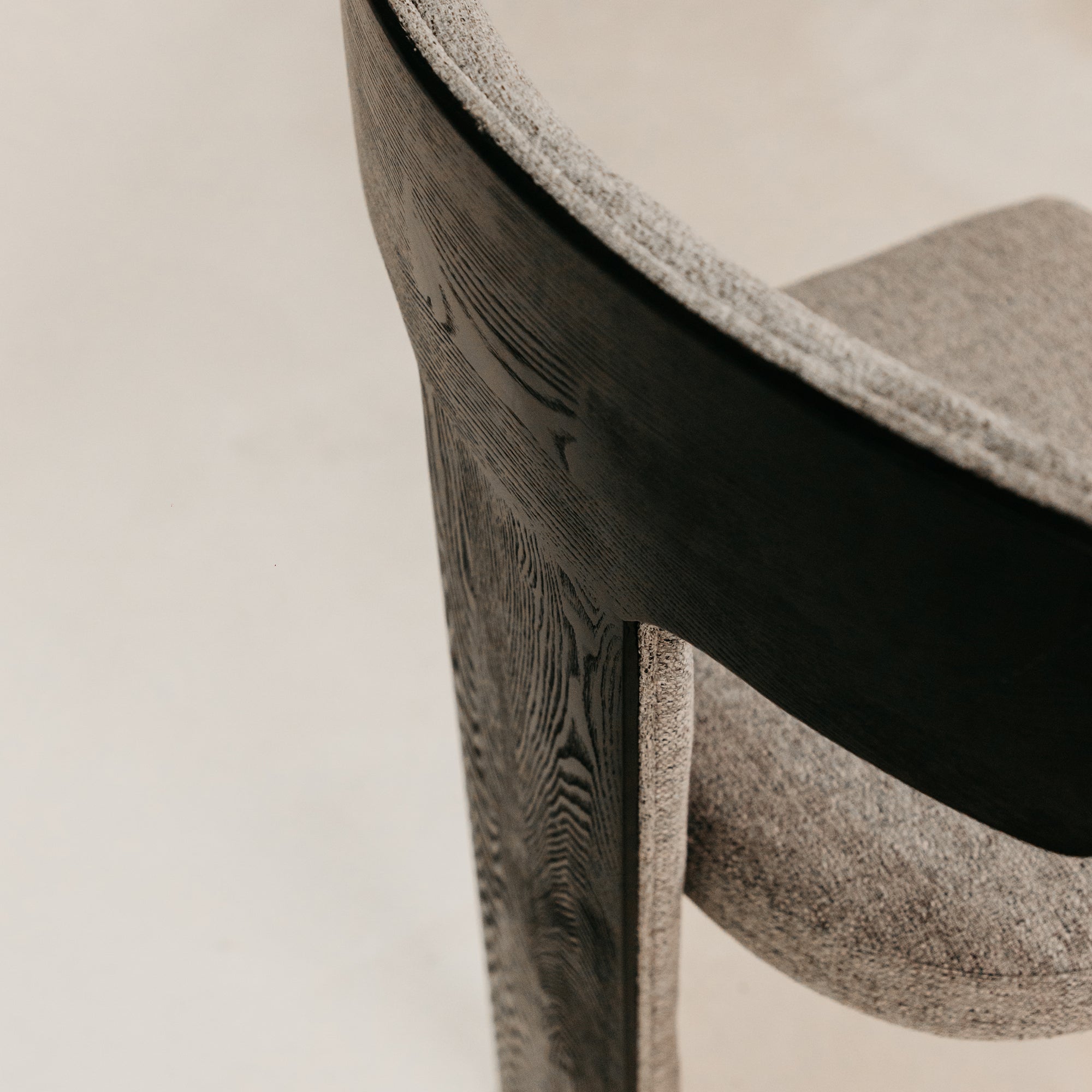 Tetra Grey Dining Chair – Black