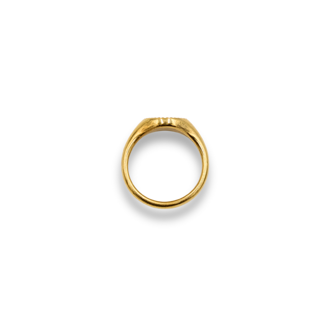 Textured Signet Ring