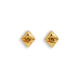 Textured Diamond Studs