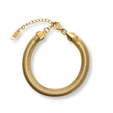 Thick Snake Chain Bracelet