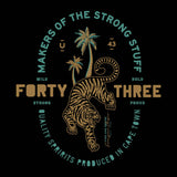 Unit43 Tiger Black T-Shirt