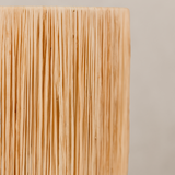 Togo Terrazzo Table Lamp with Raffia Shade – Natural