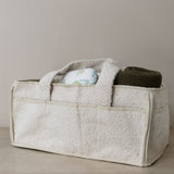 Baby Bouclé changing bag