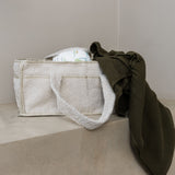 Baby Bouclé changing bag