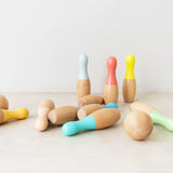 Kids Wooden Tenpin bowling game