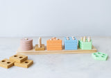 Wooden Shape Stacking Puzzle