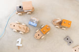 Childrens Wooden Truck Blocks