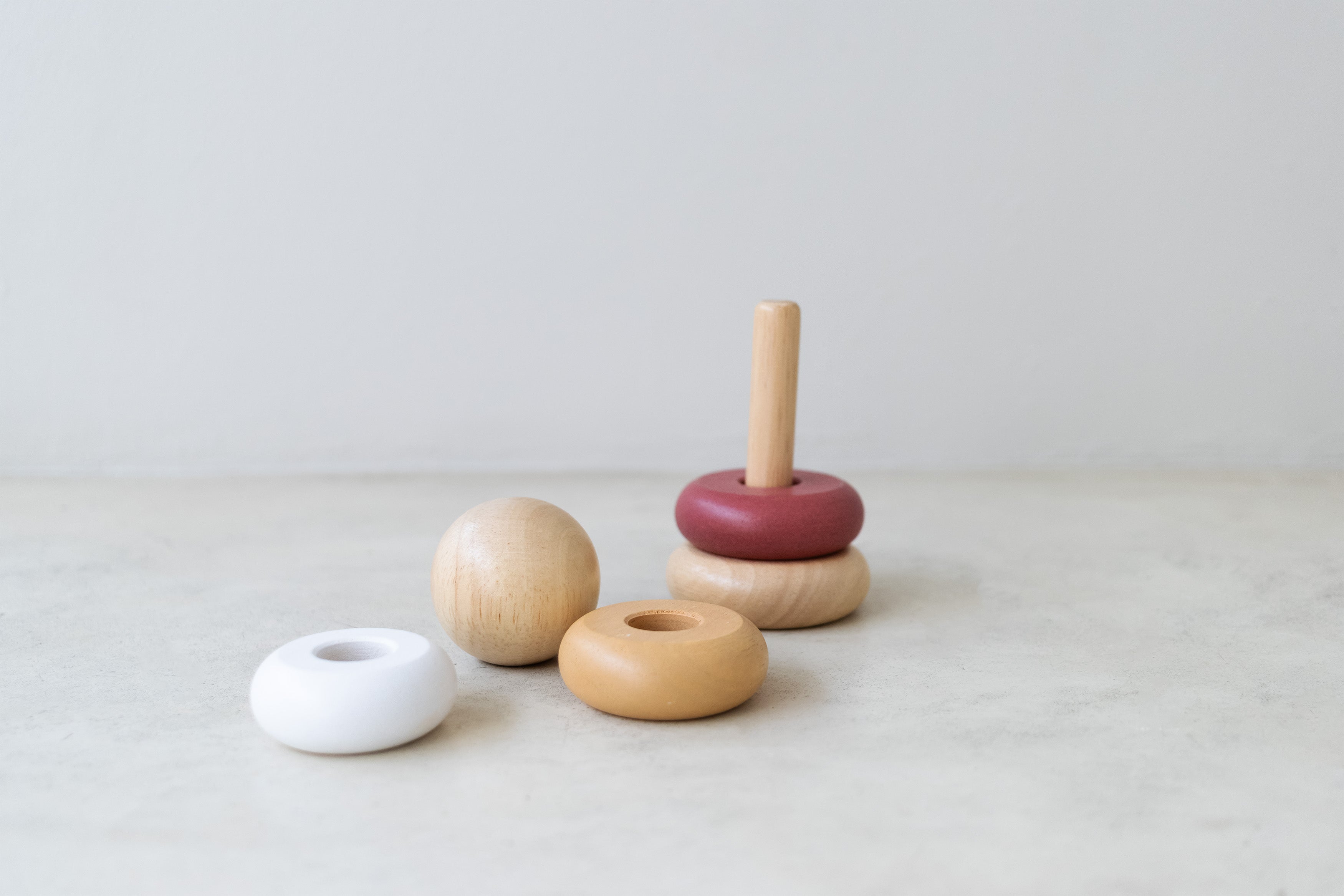 Wooden Stacking Ring Toy