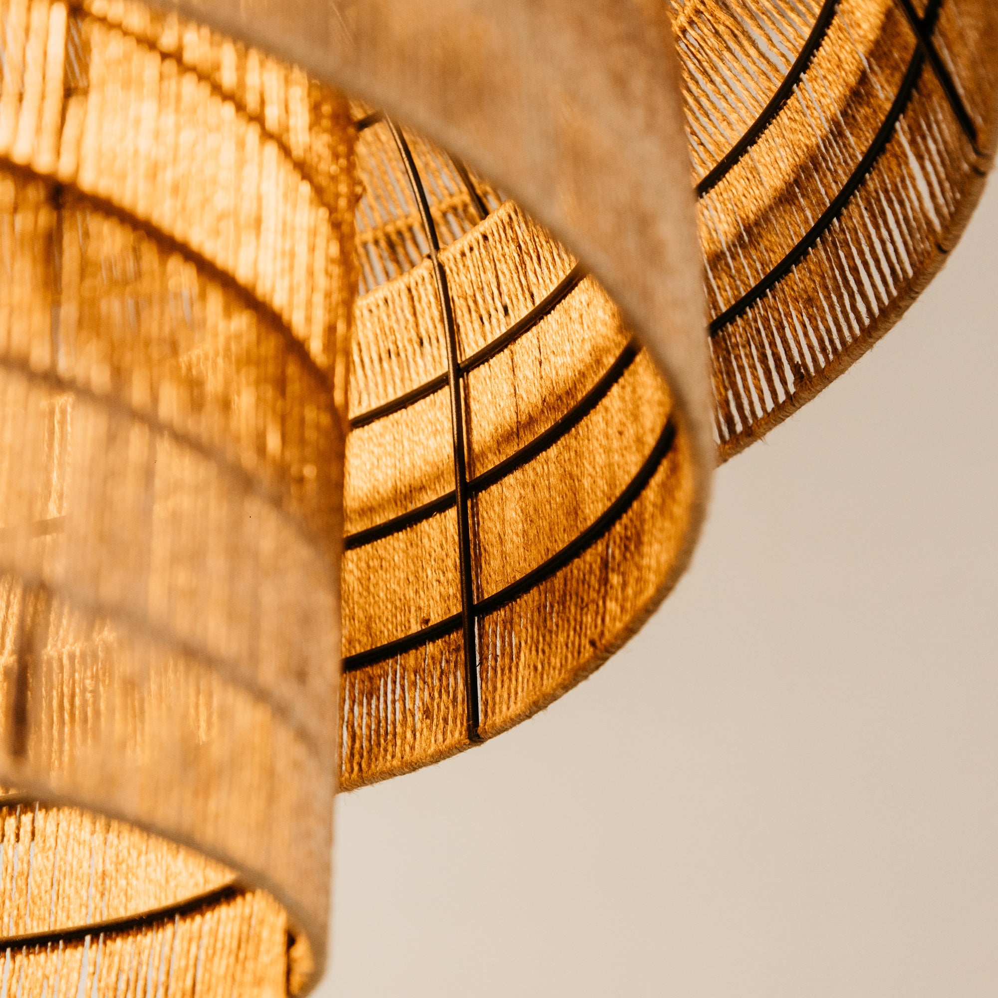 Tundra Jute Pendant – Natural