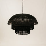 Tundra Jute Pendant – Black