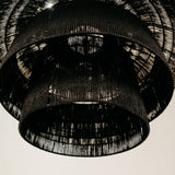 Tundra Jute Pendant – Black