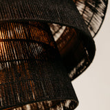 Tundra Jute Pendant – Black