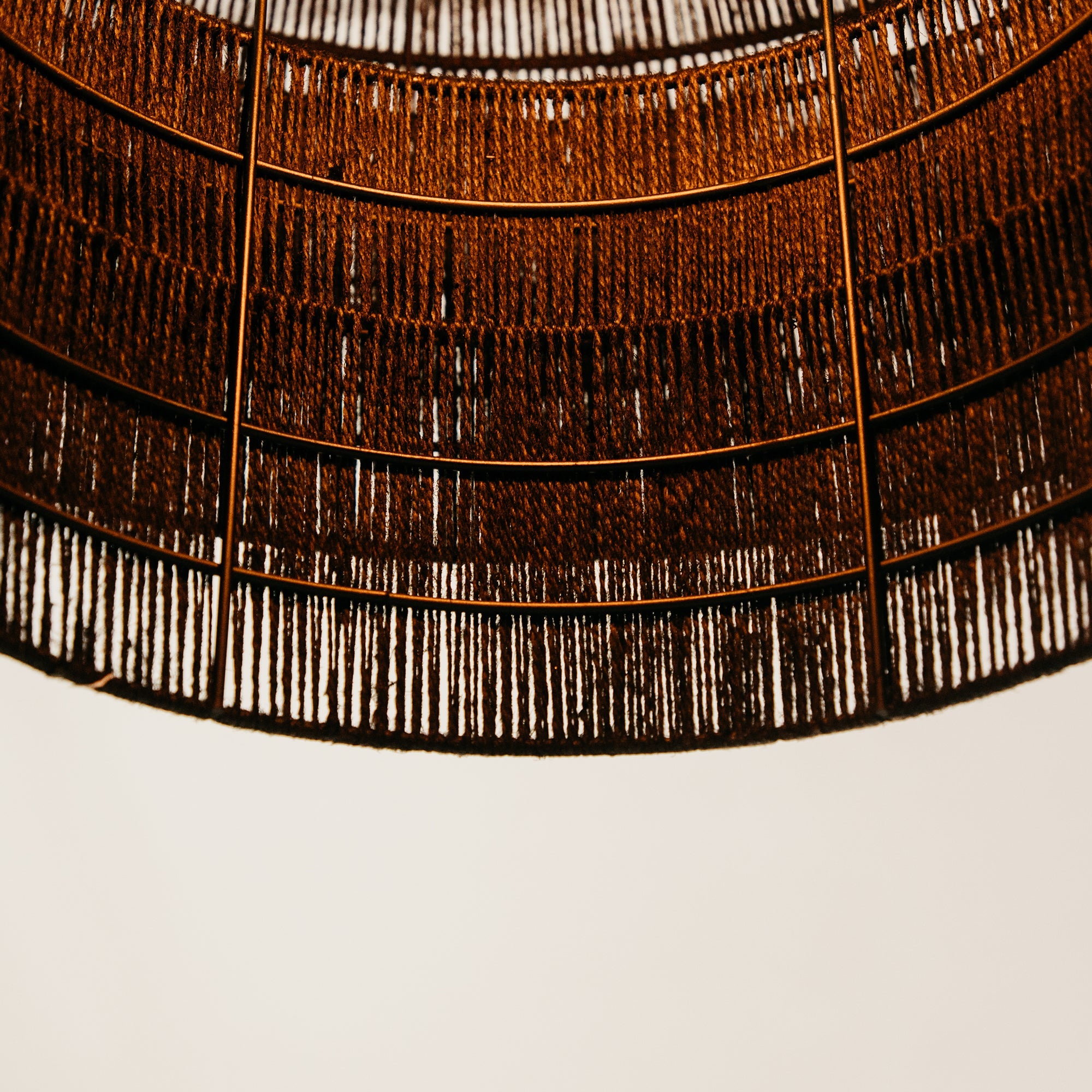 Tundra Jute Pendant – Black