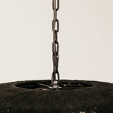 Tundra Jute Pendant – Black