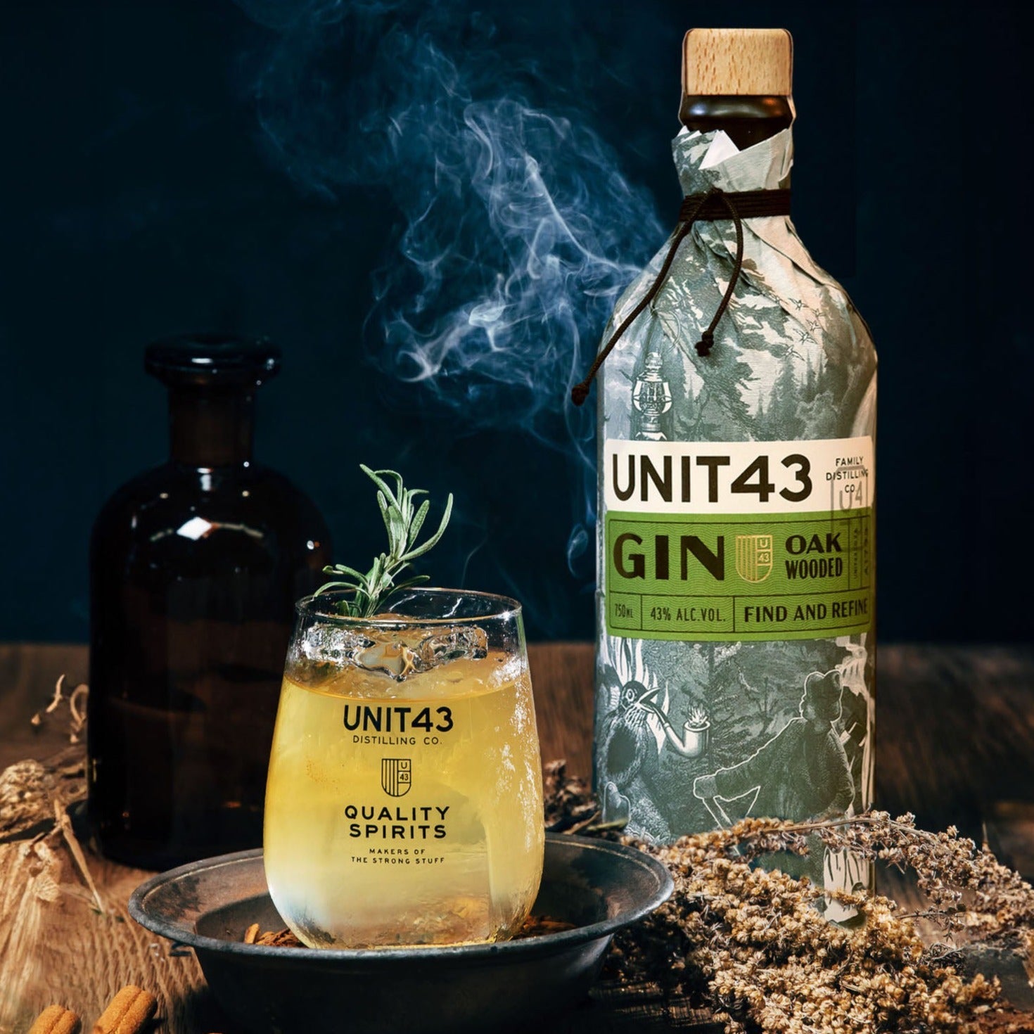 Best of Unit43 Bundle: 2 Gin, 1 Brandy, 1 Rum