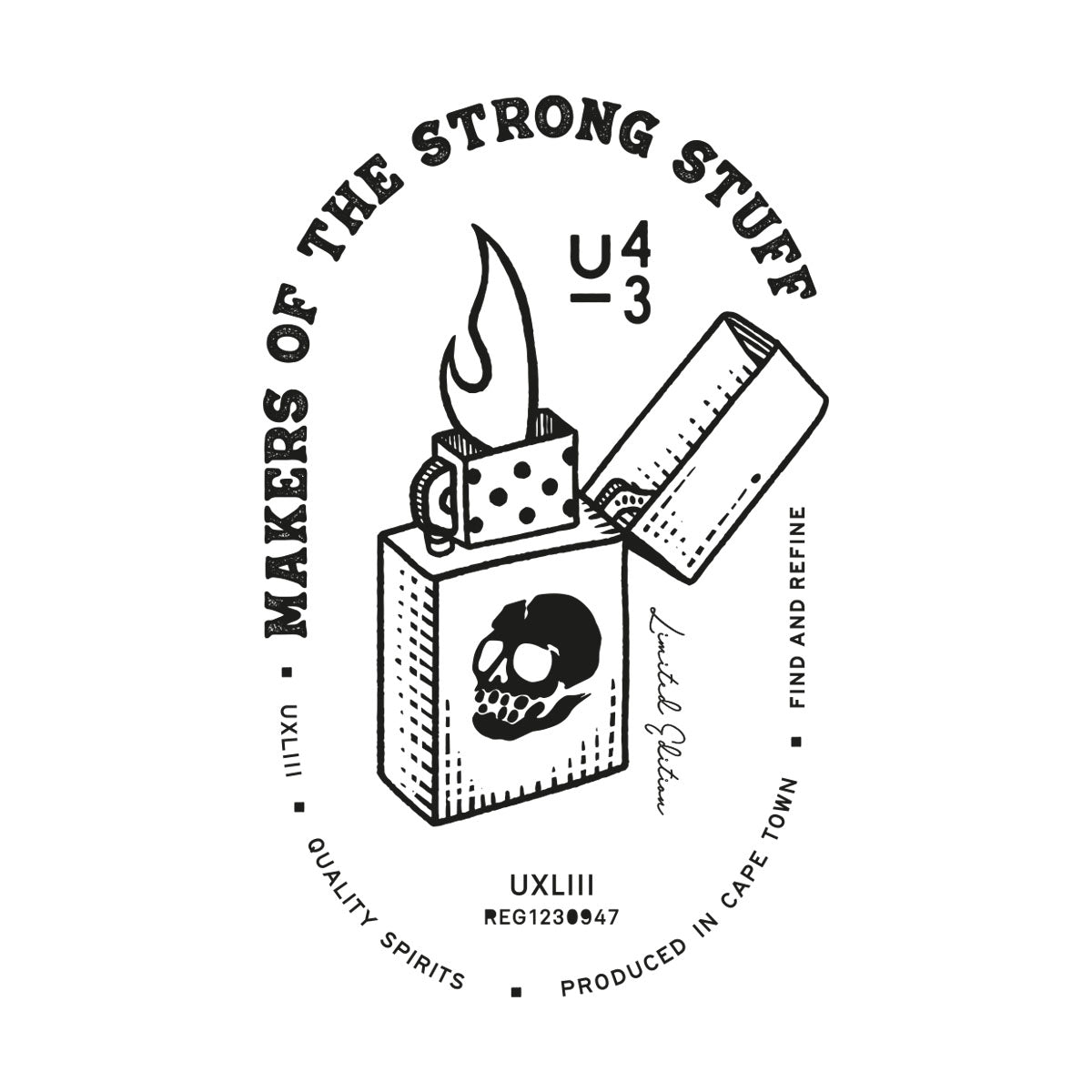Unit43 Light my Fire White