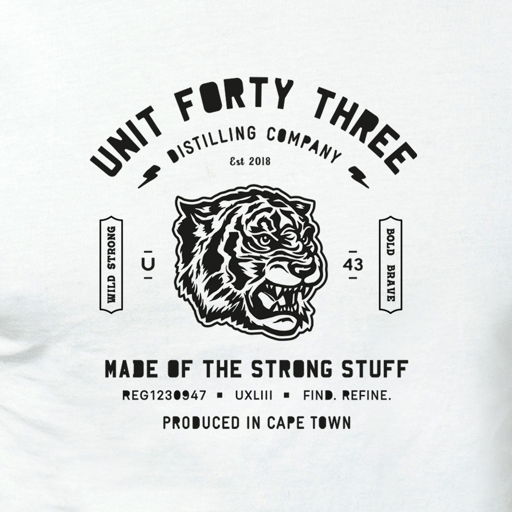 Unit43 Bold & Brave White