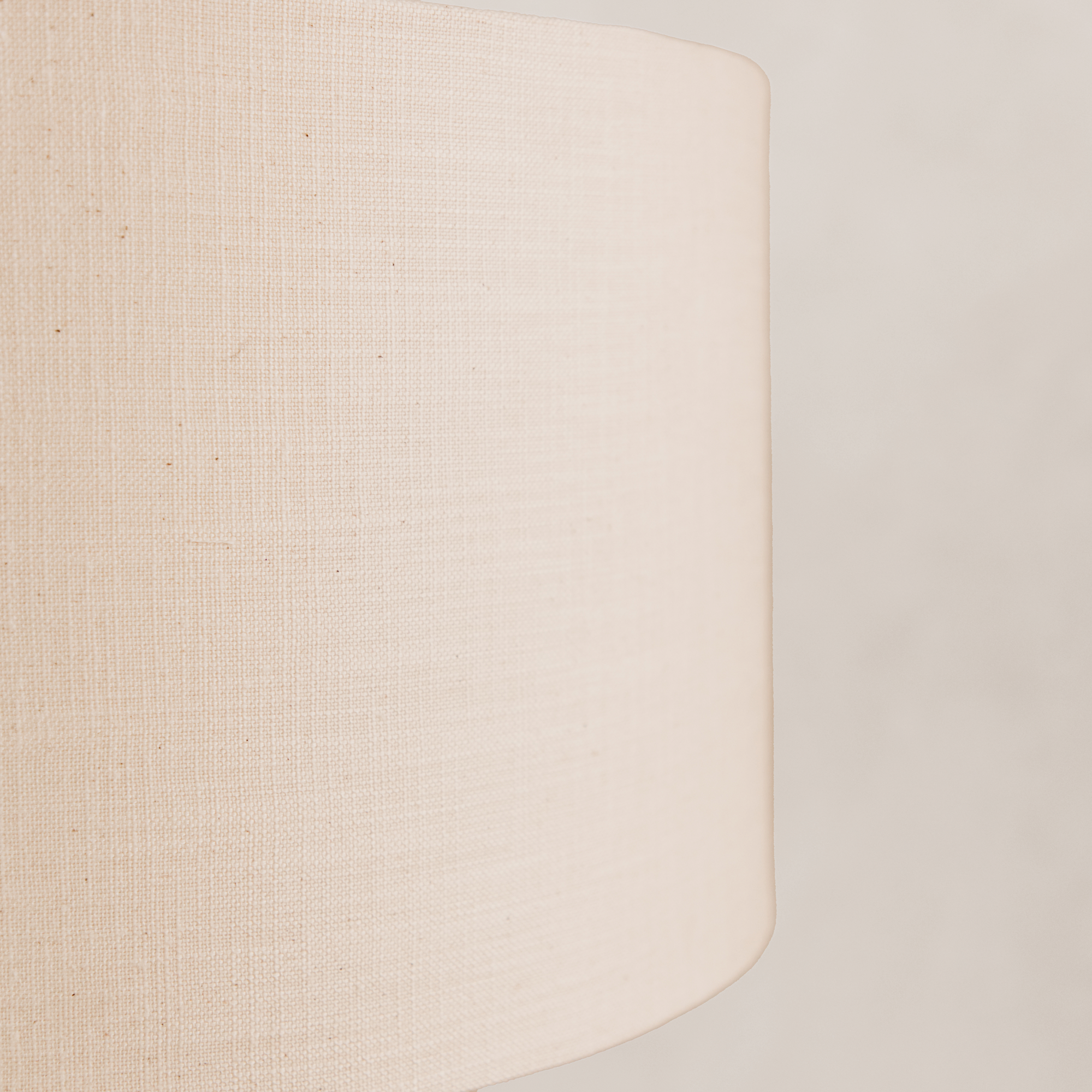 Ukhokho Table Lamp with Linen Shade – Chocolate