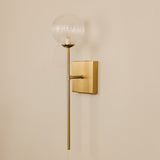 Umlilo Glass & Brass Wall Light