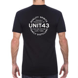 Unit43 Classic Black T-Shirt