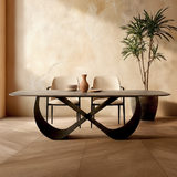 Sokoto Dining Table – Grey & Black